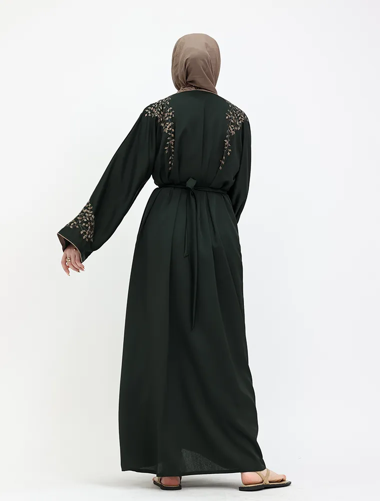 Green Huraira Abaya